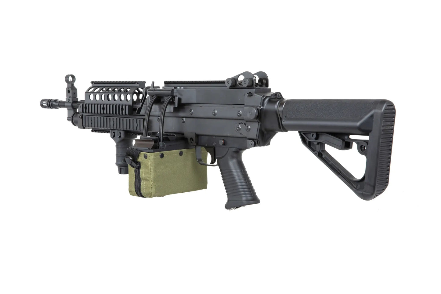 airsoft machine gun A&K MK46 MOD 0 Black 0,5 Joule
