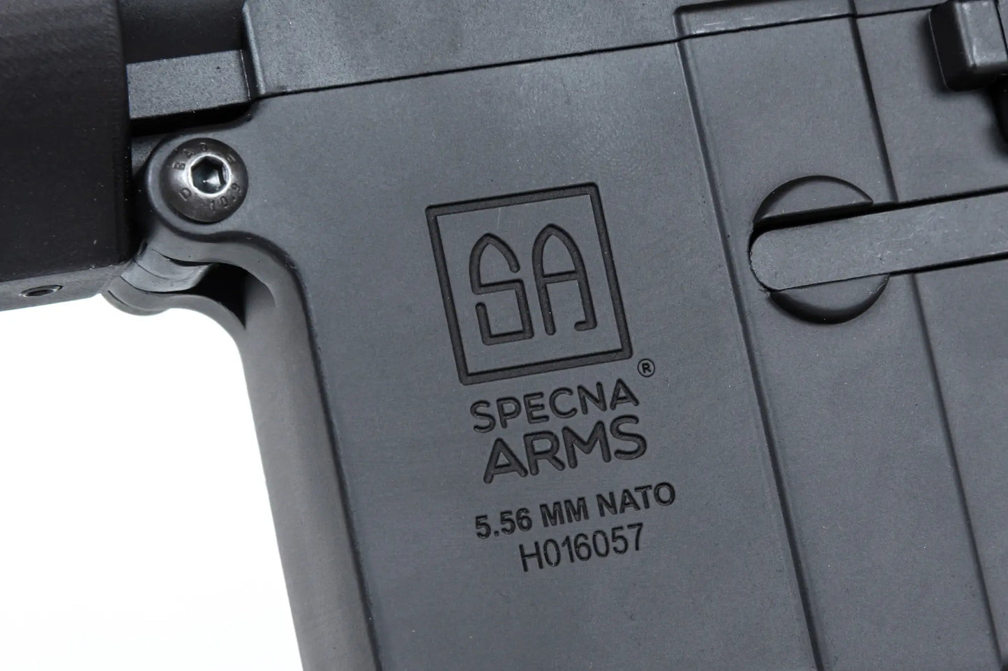 Specna Arms SA-PH23 PRIME™ BLDC™ Aster II ETU Karabiner – Schwarz (0,5 Joule)