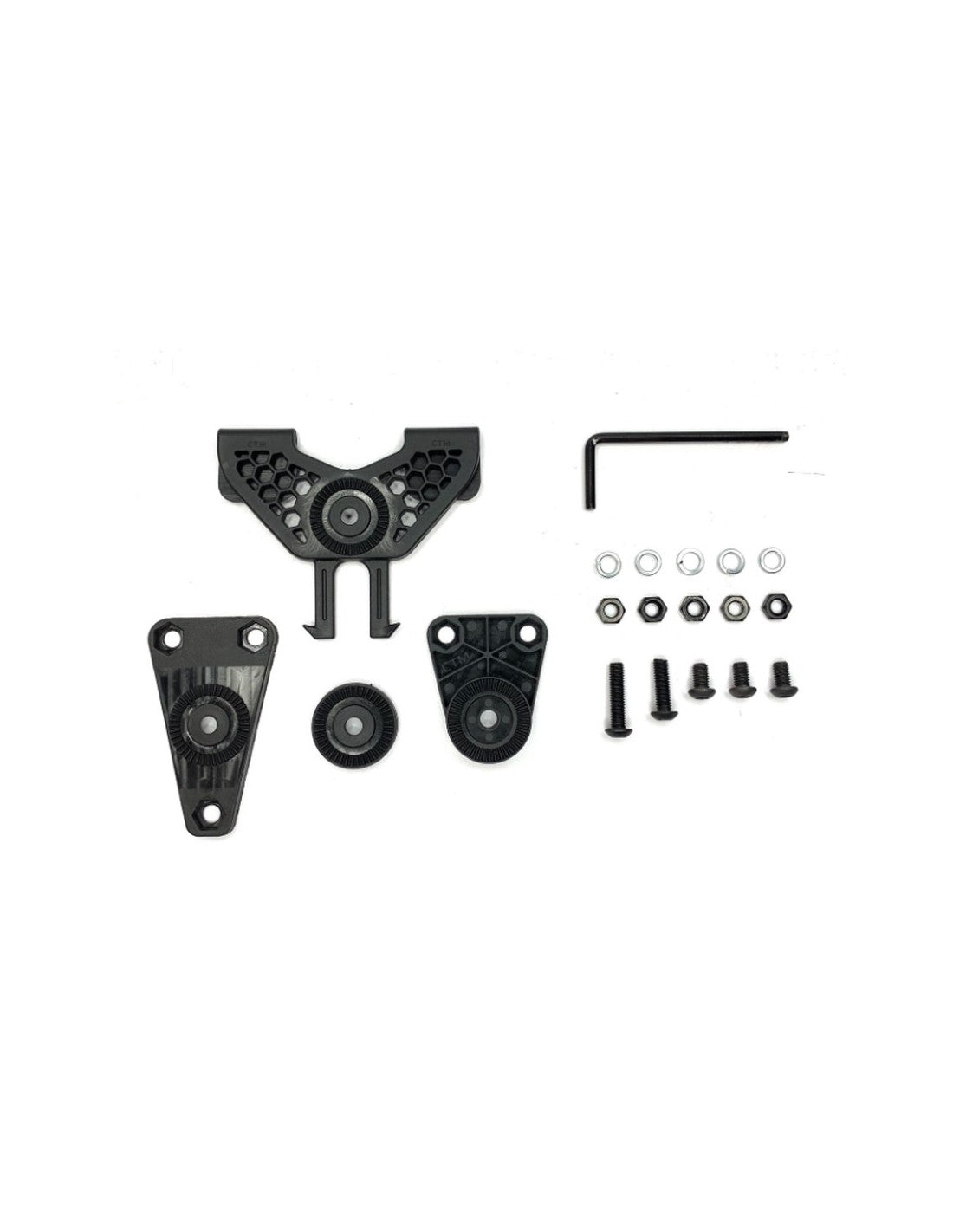 CTM Tactical Saf Angle System & Molle Panel Kit – Black