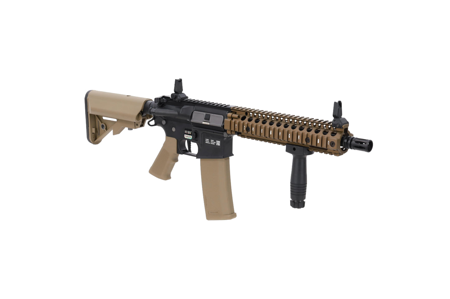 Specna Arms Daniel Defense® MK18 SA-E19 EDGE™ HAL 2 ETU Gen. 2 Karabiner – Chaos Bronze (unter 0,5 Joule)