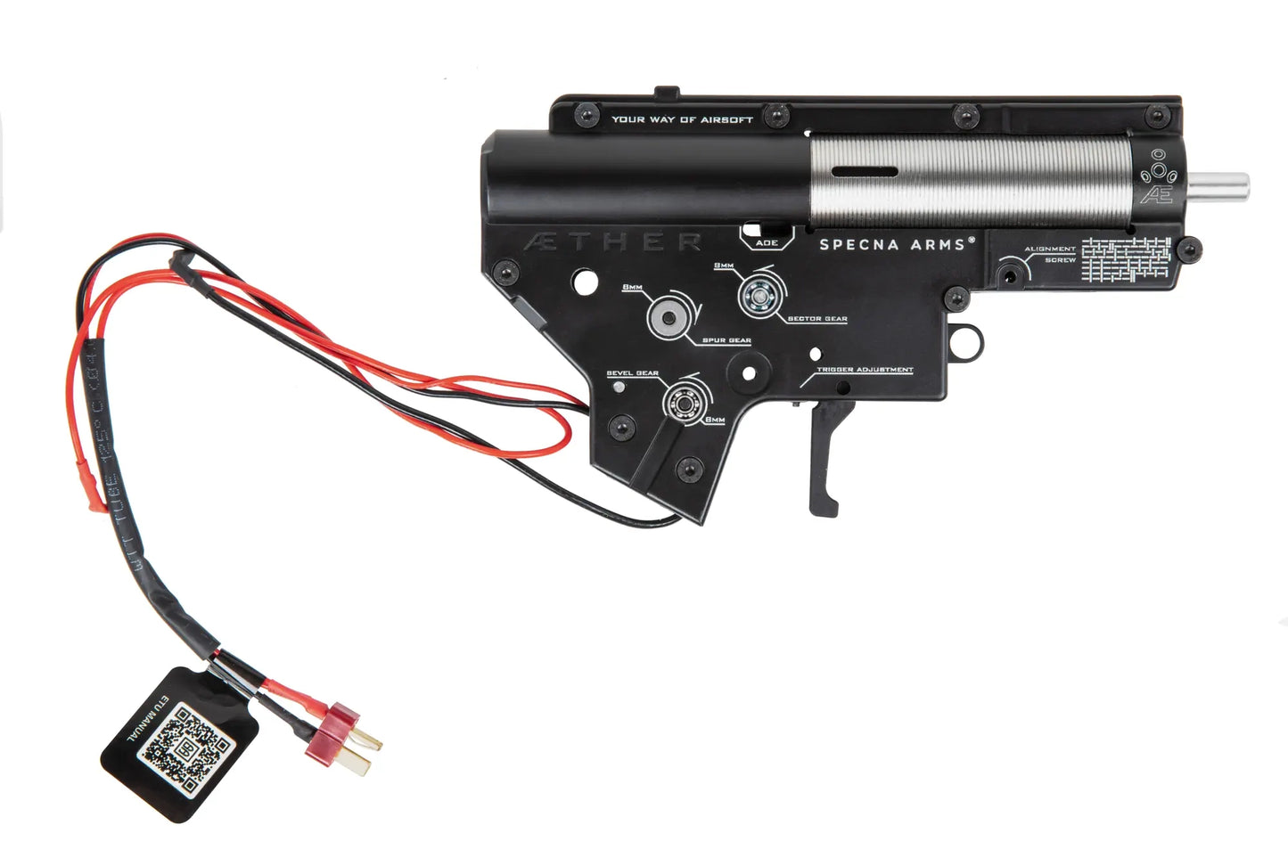 Airsoft rifle Specna Arms Daniel Defense® RIS III 12.5'' SA-P28 Prime™ Kestrel™ ETU with brushless motor Grey 0,5 Joule