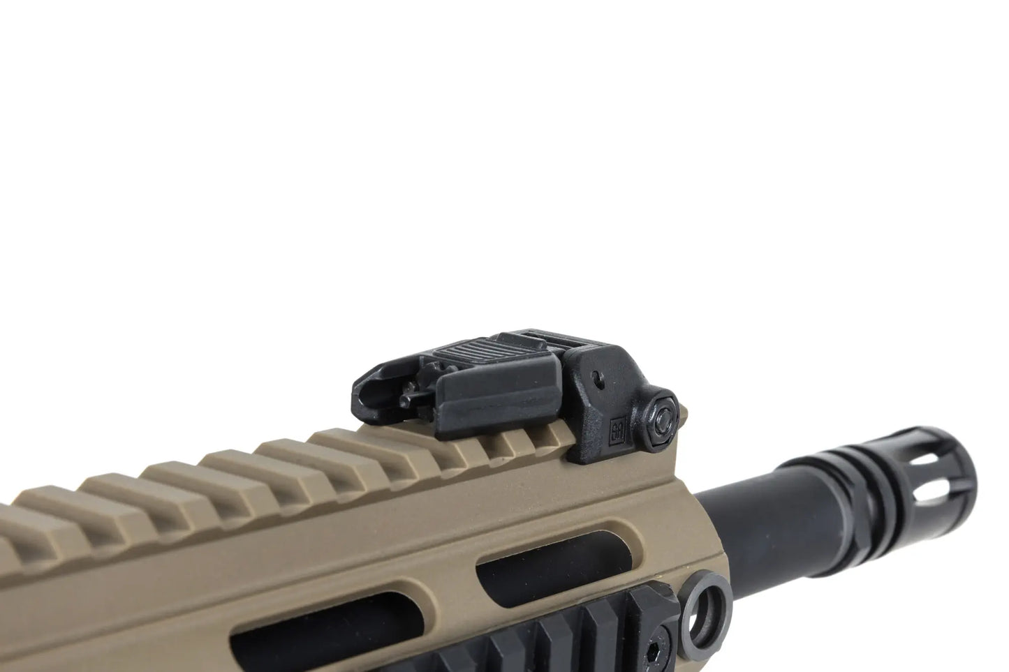 Specna Arms M4/AR15 SA-FX01 FLEX™ Gen.2 HAL ETU™ AEG-Sturmgewehr 9" – Halbbraun / Half-Tan (unter 0,5 Joule)
