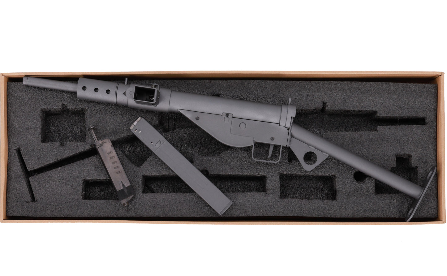 Specna Arms Sten MK.II RETRO AEG Maschinenpistole inkl. GATE X-ASR ( 0,5 Joule)