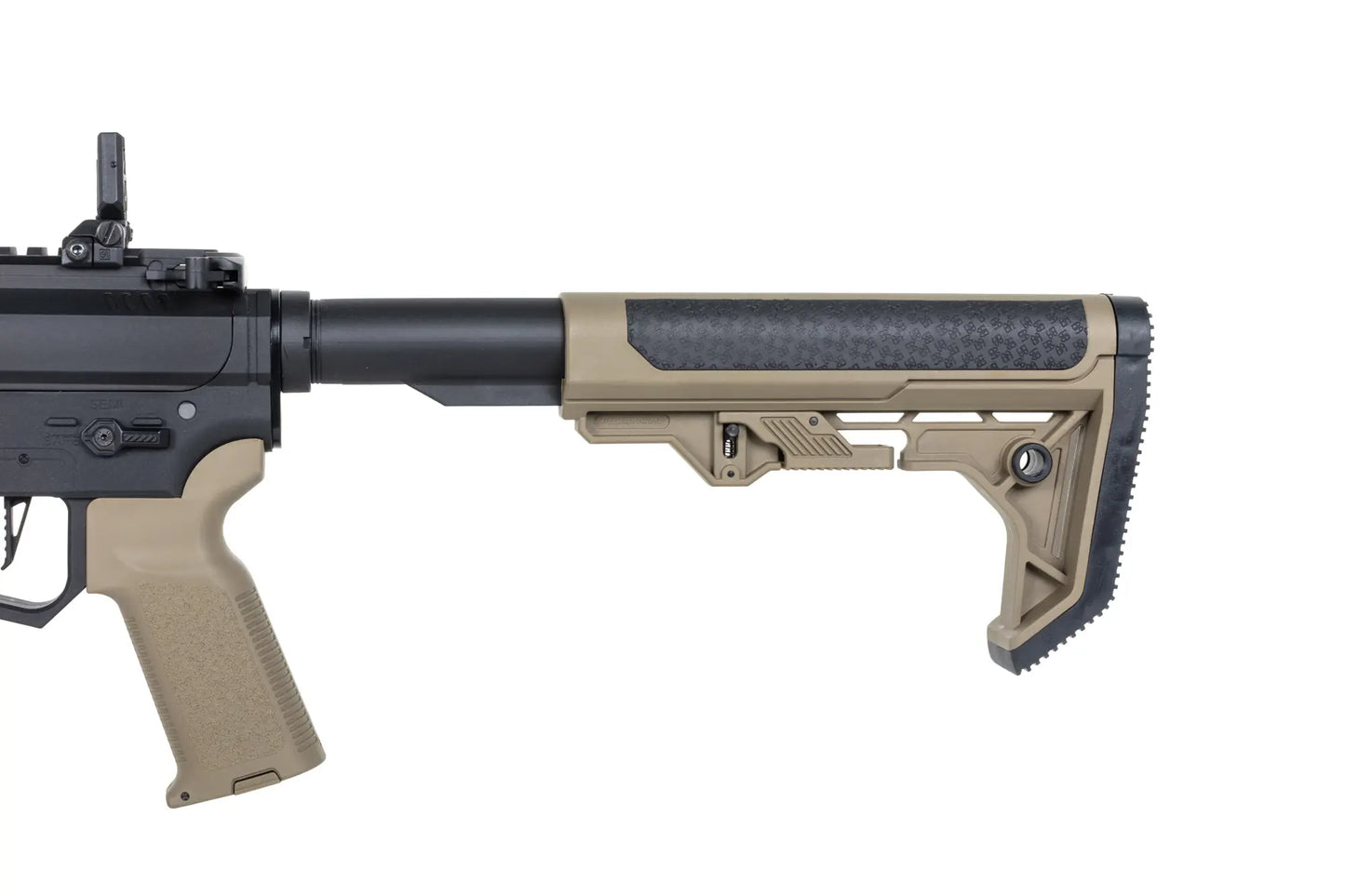 Specna Arms SA-FX02 FLEX™ Gen.2 HAL ETU™ ASG Karabiner – Halbbraun / Half-Tan (unter 0,5 Joule)