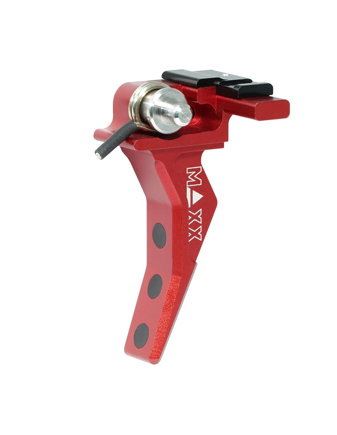 Maxx Model CNC Advanced Speed Trigger Style B red for Scorpion EVO-3