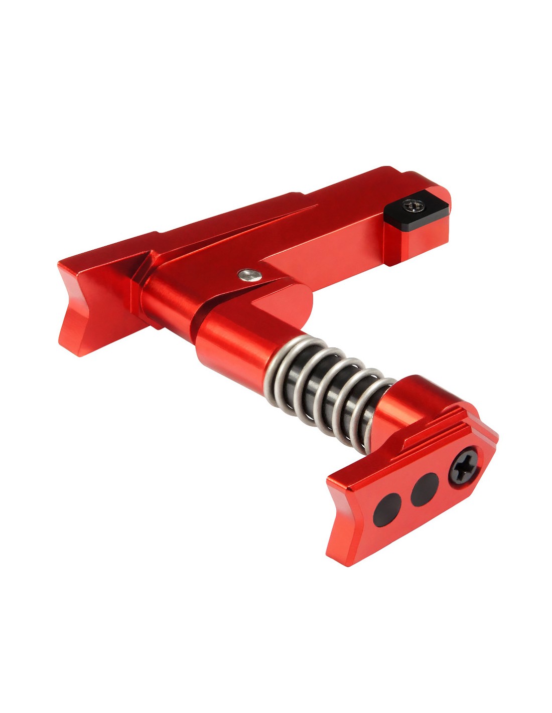 Maxx Model CNC Aluminum Advanced Magazine Release Style A Red