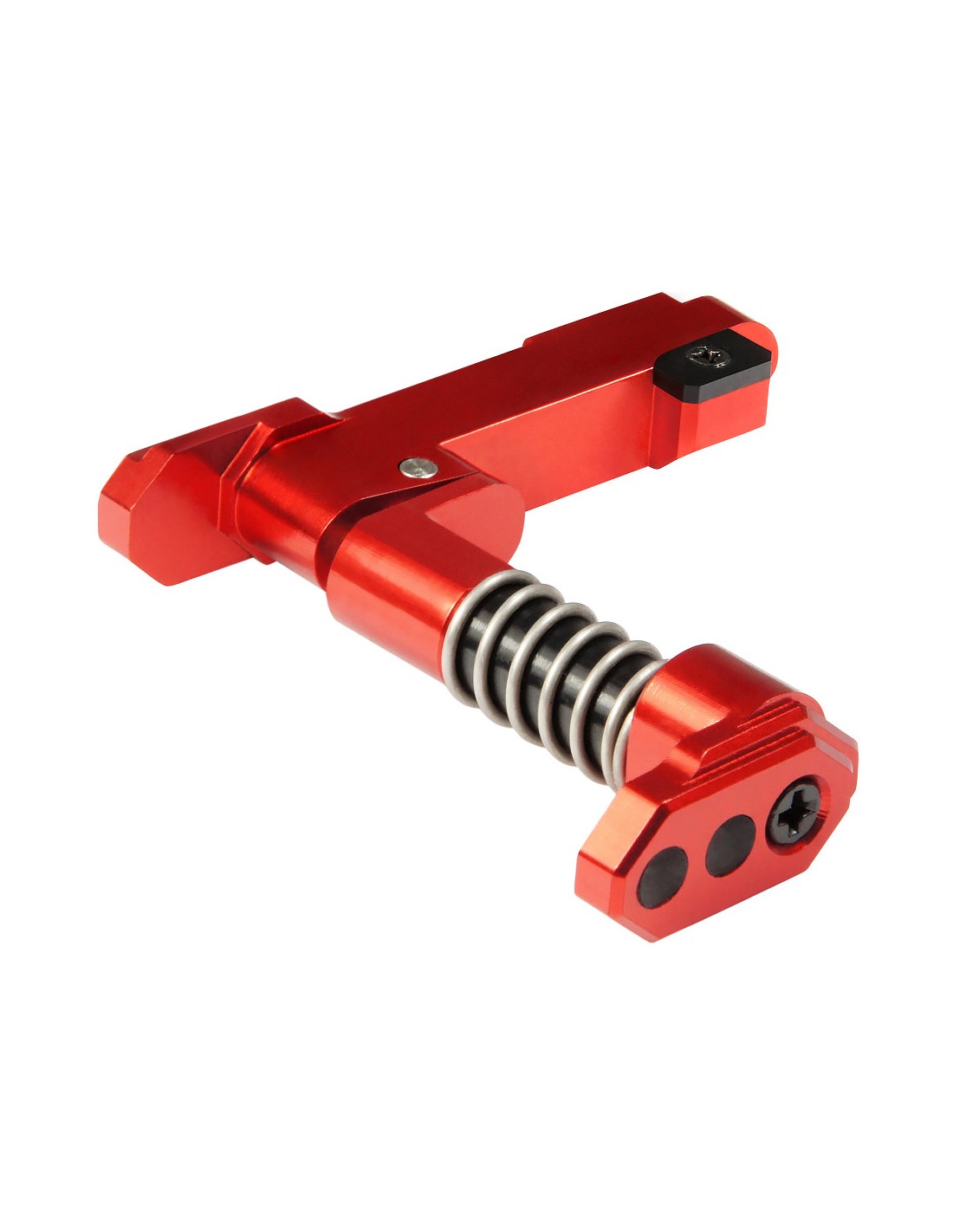 Maxx Model CNC Aluminum Advanced Magazine Release Style B Red