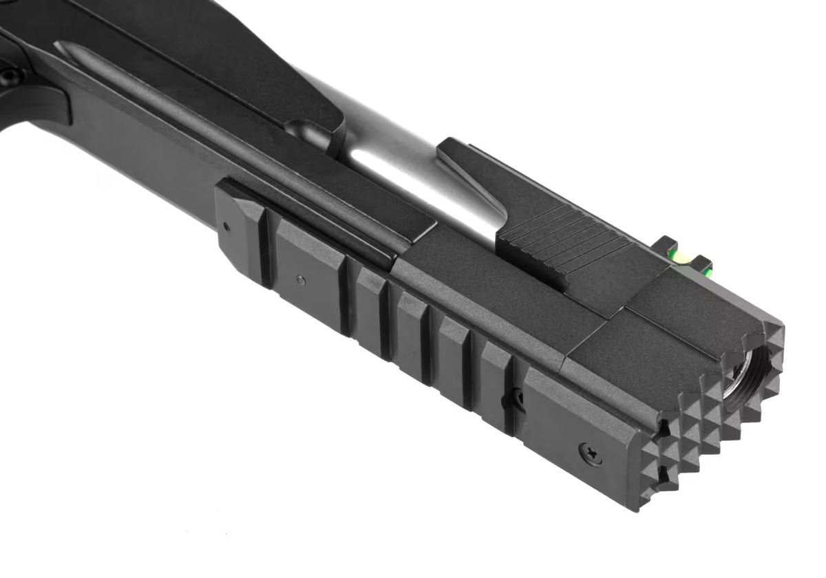 WE Hi-Capa 7.0 Full Metal GBB Airsoft-Pistole – Schwarz