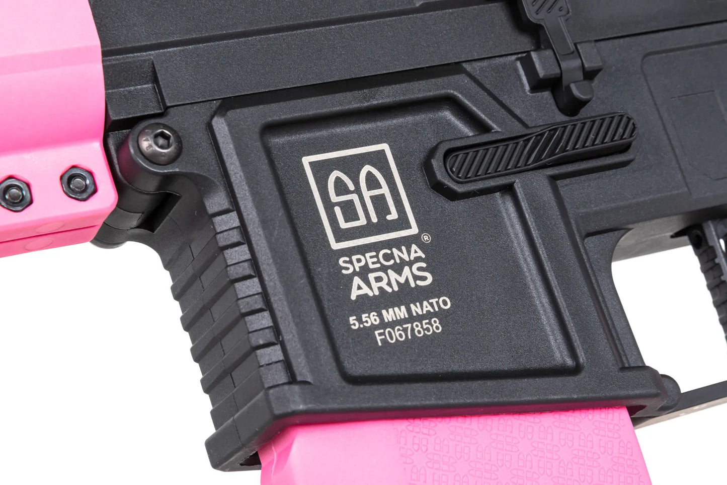 Specna Arms SA-F04-RL FLEX™ Gen.2 BLDC™ HAL ETU™ Light Ops / New Receiver ASG Karabiner – Pink (unter 0,5 Joule)