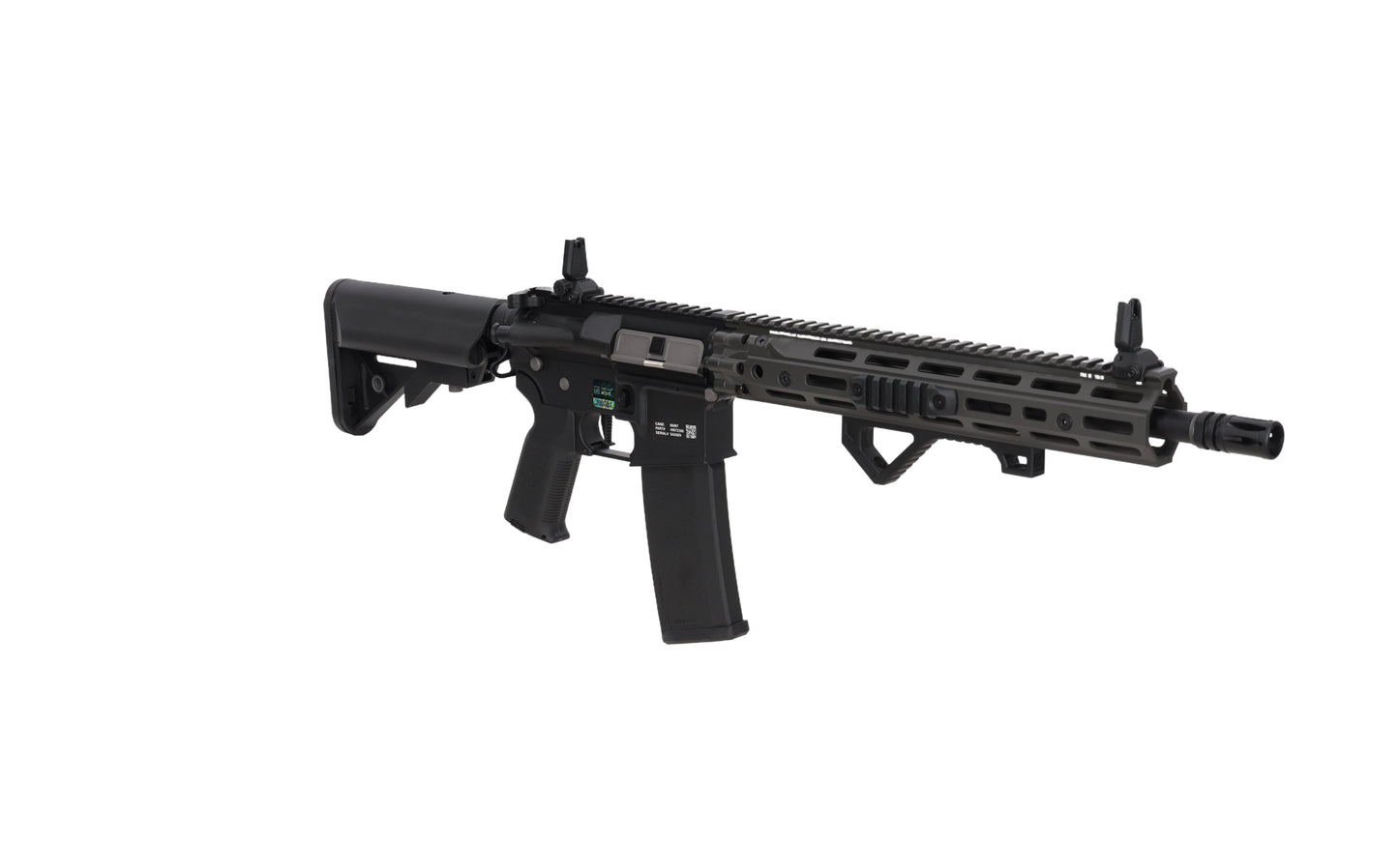 Specna Arms Daniel Defense® RIS III 12.5'' SA-P28 Prime™ BLDC™ Aster II ETU Karabiner – Grau (0,5 Joule)