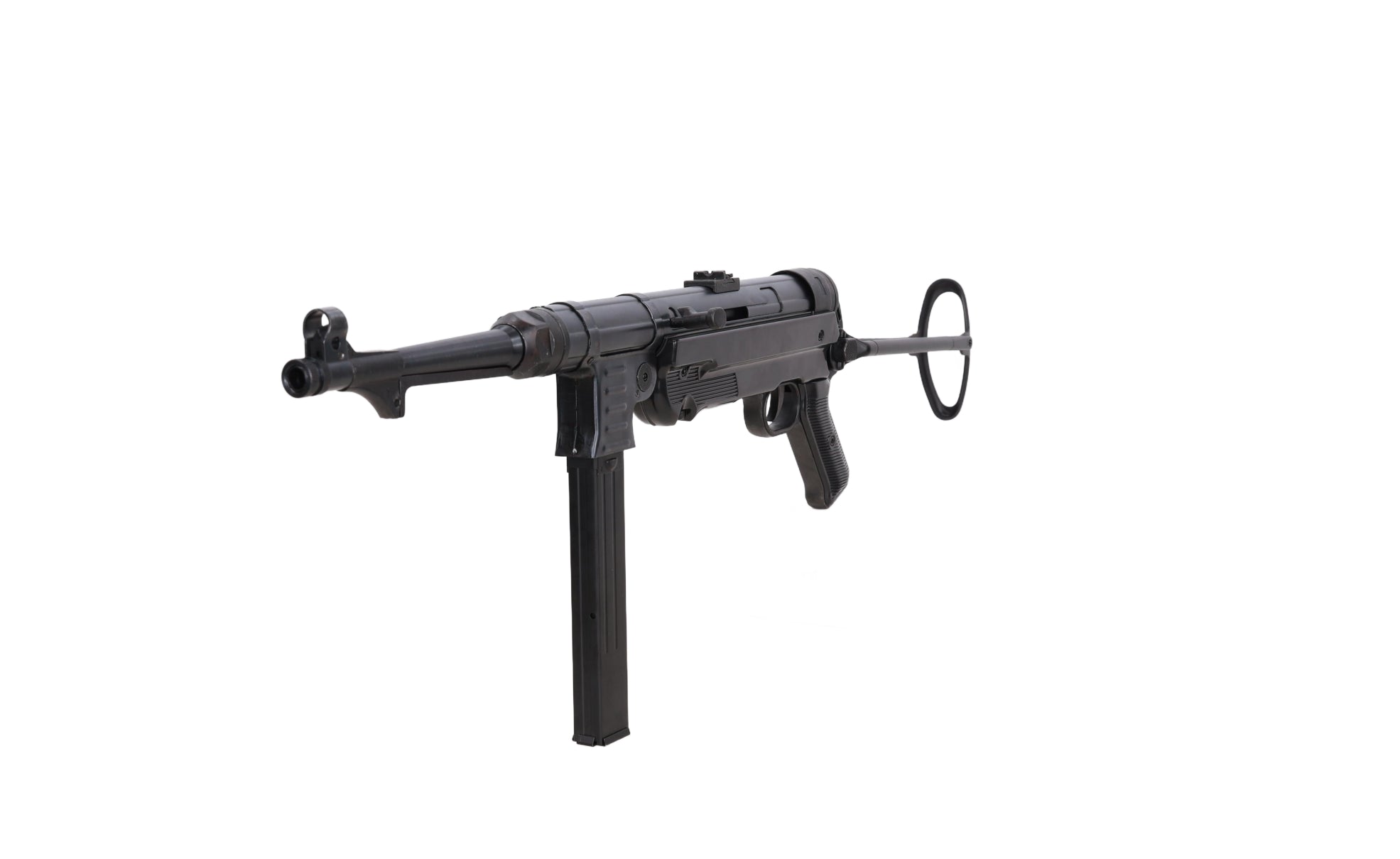 Specna Arms MP40 RETRO AEG Maschinenpistole inkl. GATE X-ASR – Schwarz (0,5 Joule)