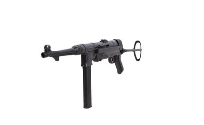 Specna Arms MP40 RETRO AEG Maschinenpistole inkl. GATE X-ASR – Schwarz (0,5 Joule)
