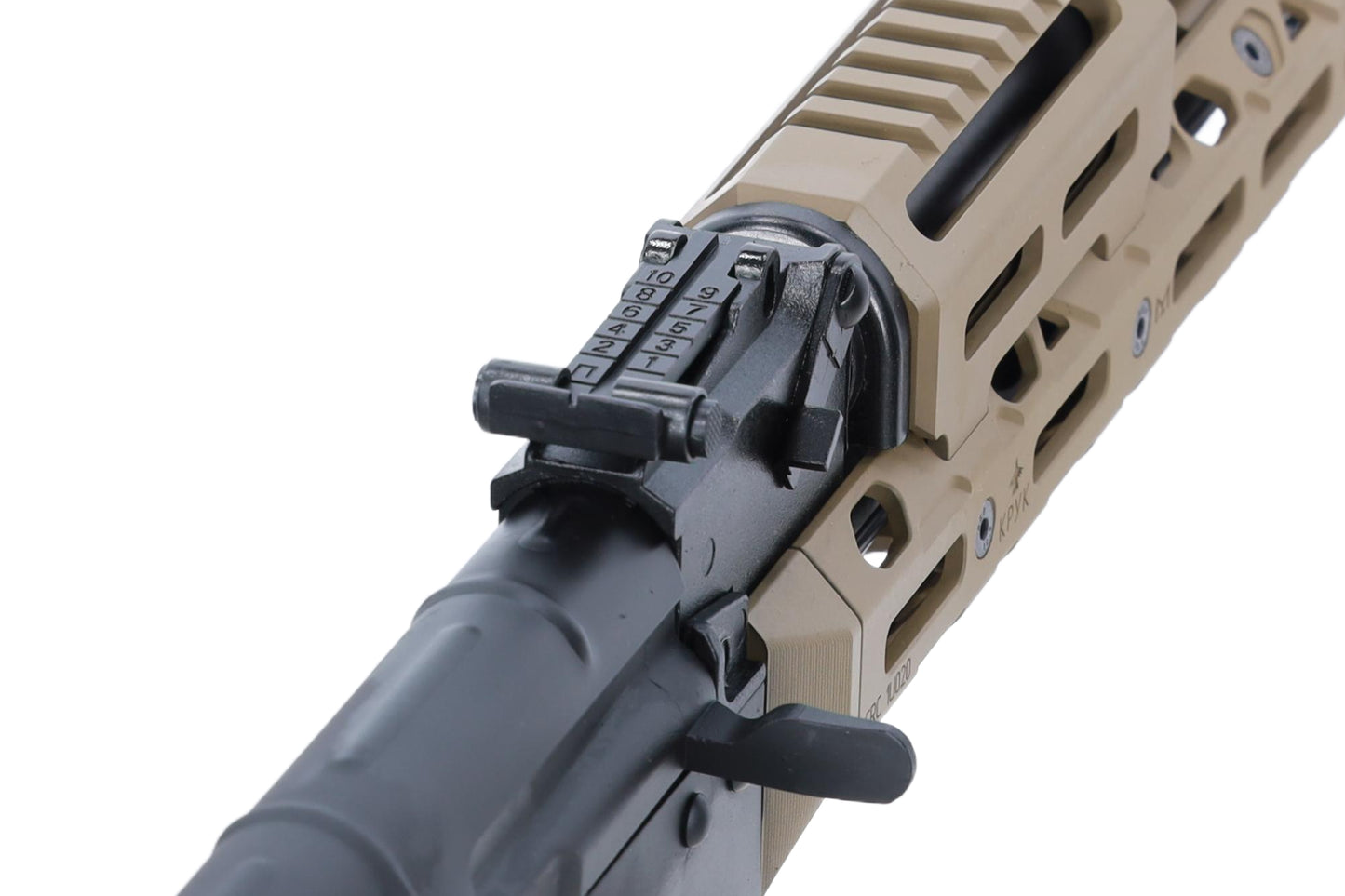 Specna Arms KPYK AK SA-PJ15 PRIME™ BLDC™ Aster II ETU Sturmgewehr – Halbbraun / Tan (unter 0,5 Joule)