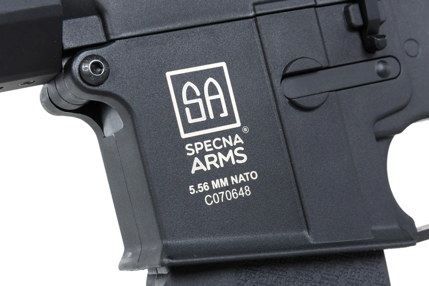 Specna Arms SA-C07 CORE™ Gen. 2 HAL™ ETU ASG Karabiner – Schwarz (unter 0,5 Joule)