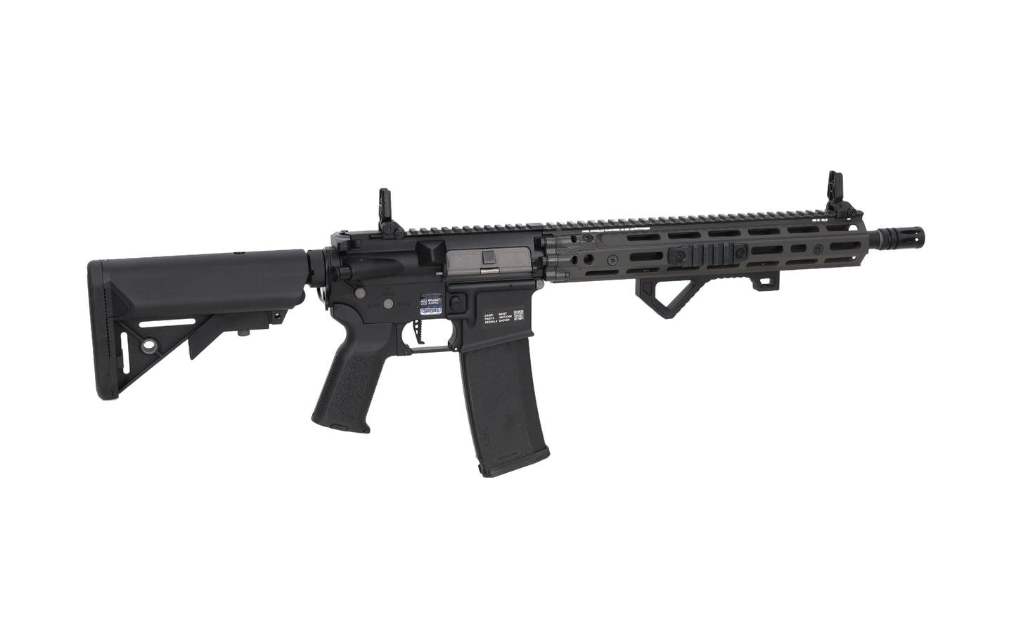 Specna Arms Daniel Defense® RIS III 12.5'' SA-P28 Prime™ BLDC™ Aster II ETU Karabiner – Grau (0,5 Joule)