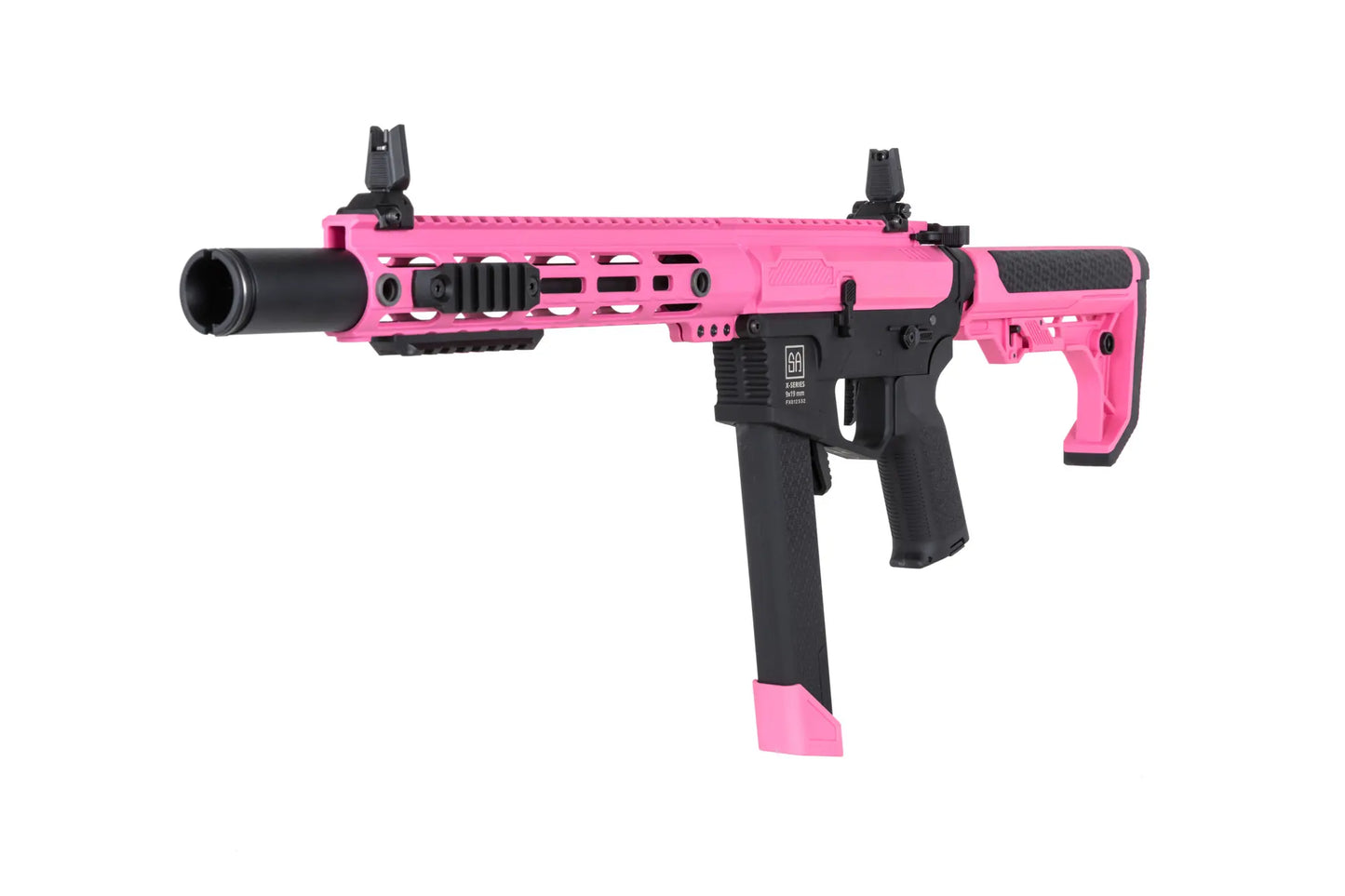 Specna Arms SA-FX02 FLEX™ Gen.2 BLDC™ HAL ETU™ ASG Karabiner – Rosa (unter 0,5 Joule)