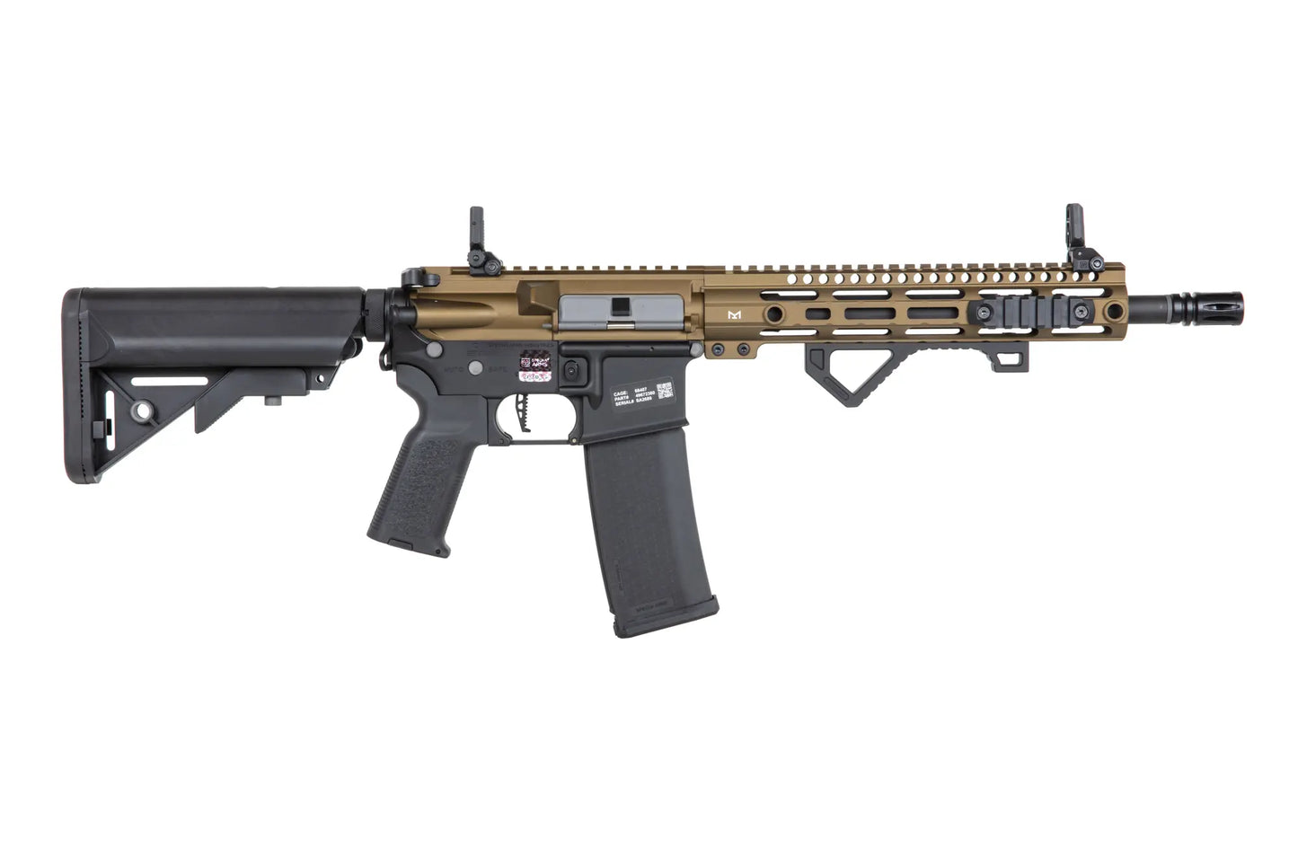 Specna Arms SA-P20 Prime™ BLDC™ Aster II ETU Karabiner – Chaos Bronze (0,5 Joule)