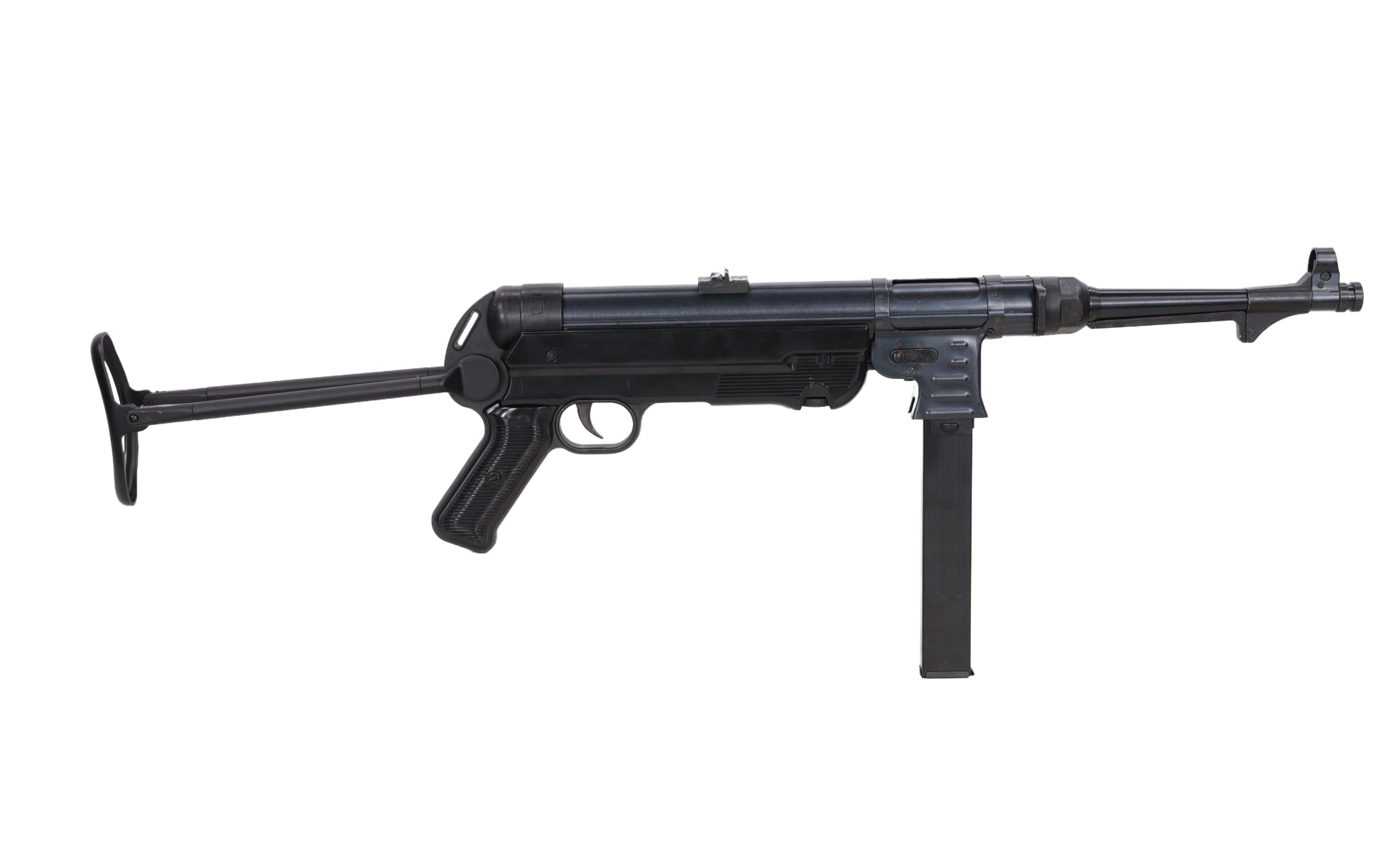 Specna Arms MP40 RETRO AEG Maschinenpistole inkl. GATE X-ASR – Schwarz (0,5 Joule)