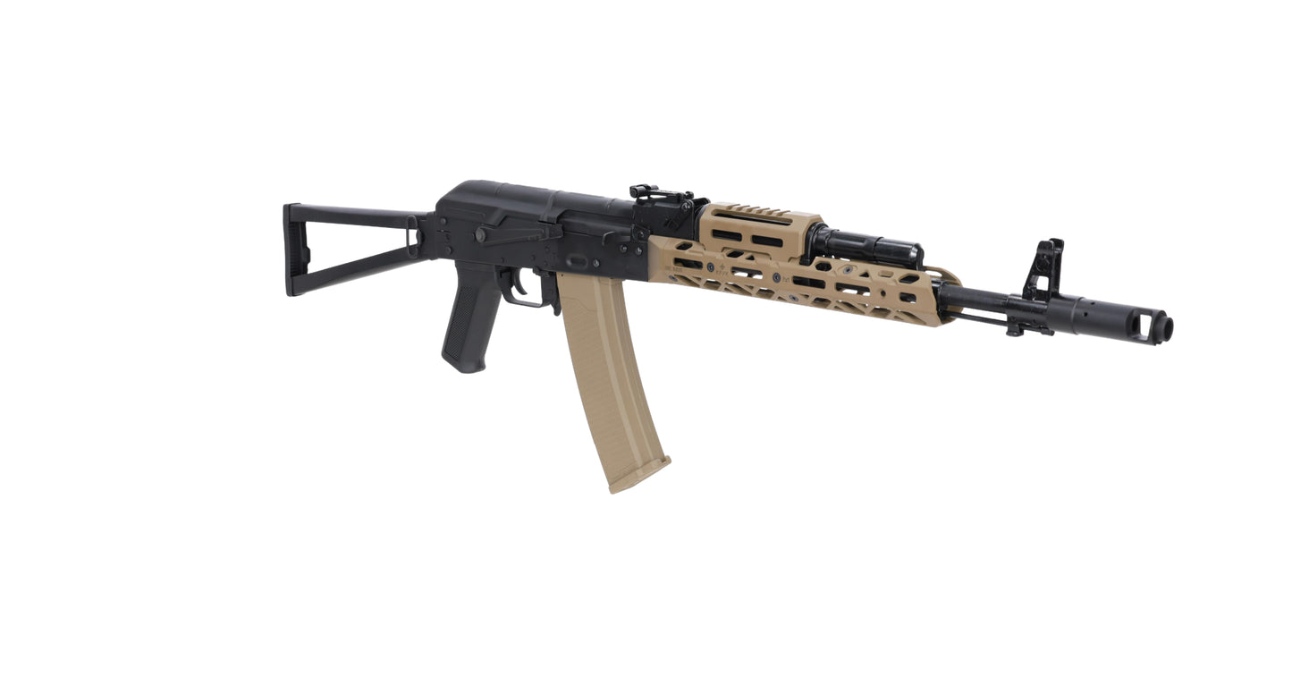 Specna Arms KPYK AK SA-PJ13 PRIME™ BLDC™ Aster II ETU Sturmgewehr – Halbbraun (0,5 Joule)
