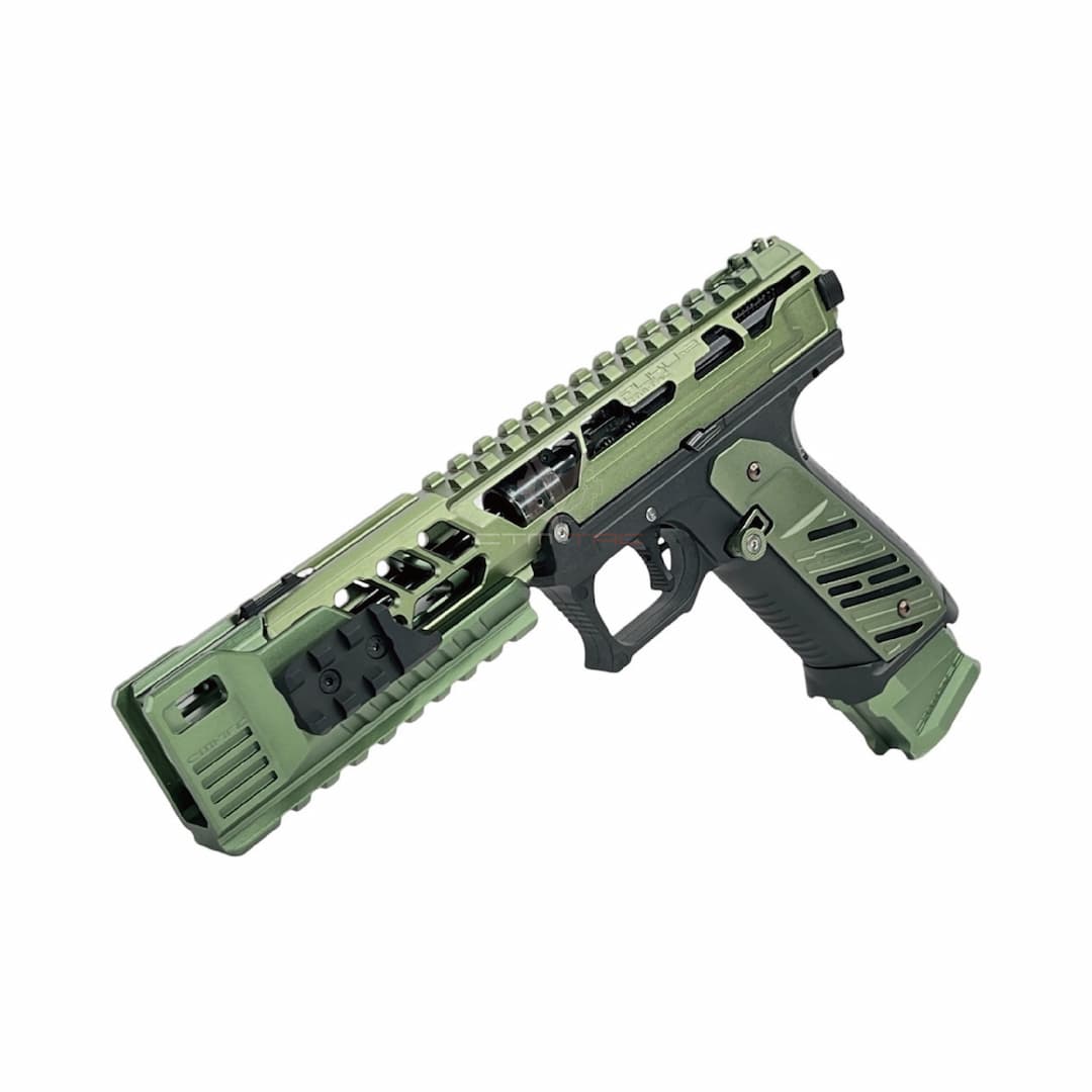 CTM Tactical Extended rail blast shield for AAP-01 - Army Green
