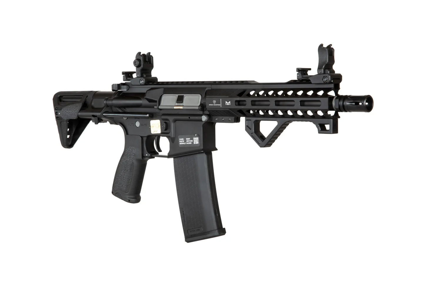 Specna Arms RRA &amp; SI SA-E17 EDGE™ PDW HAL 2™ Karabiner – Schwarz (unter 0,5 Joule)