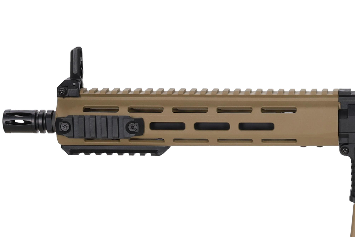 Specna Arms SA-F03 FLEX™ Gen.2 BLDC™ HAL ETU™ ASG Karabiner – Halbbraun / Half-Tan (unter 0,5 Joule)