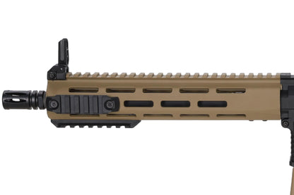 Specna Arms SA-F03 FLEX™ Gen.2 BLDC™ HAL ETU™ ASG Karabiner – Halbbraun / Half-Tan (unter 0,5 Joule)