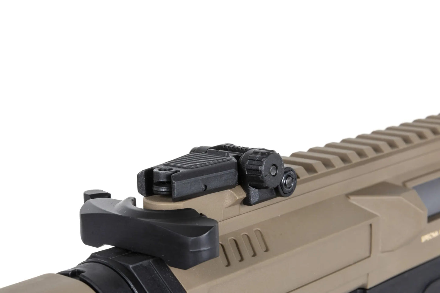 Specna Arms SA-FX02 FLEX™ Gen.2 BLDC™ HAL ETU™ ASG Karabiner – Half-Tan / Halbbraun (unter 0,5 Joule)