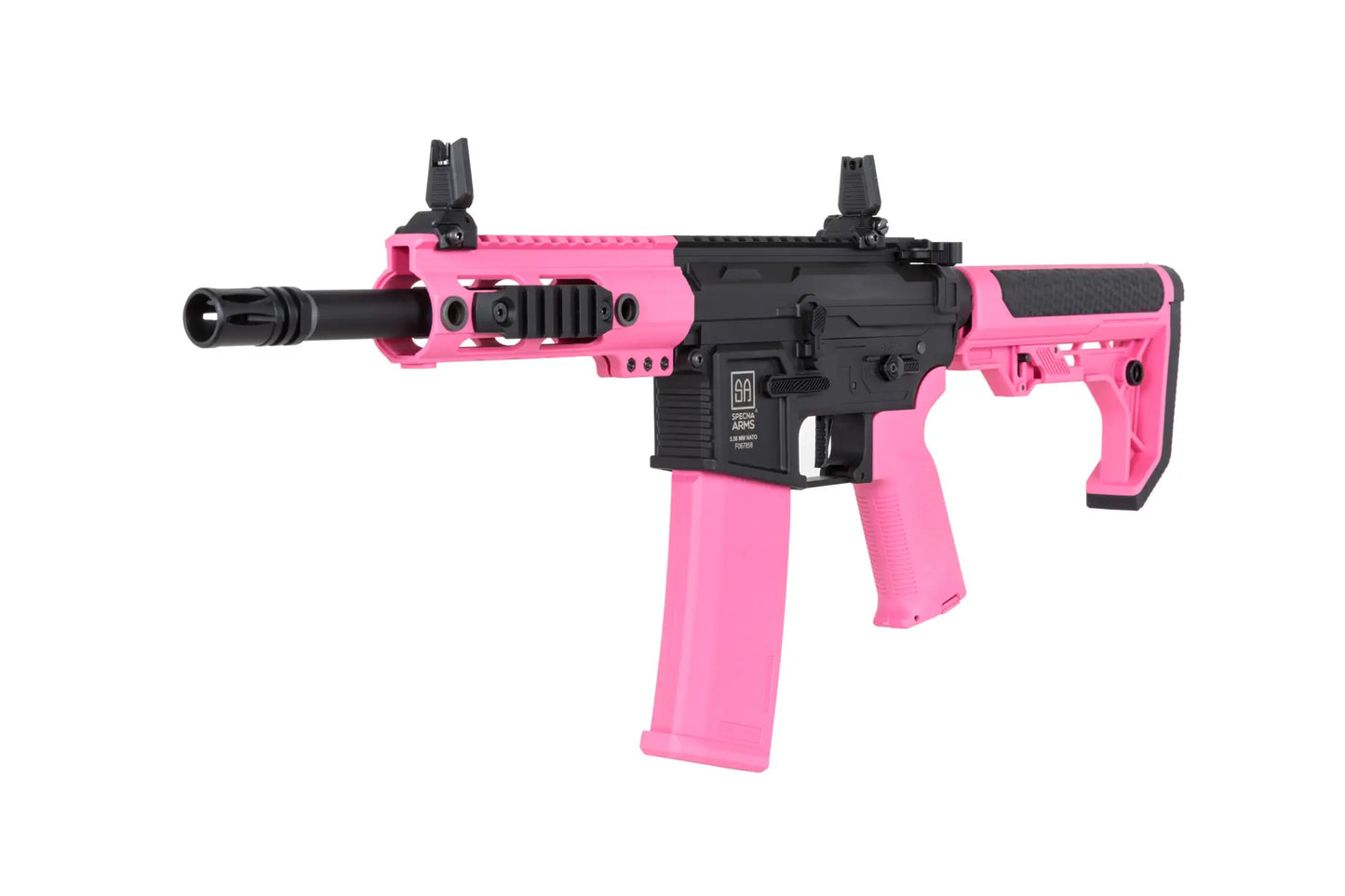 Specna Arms SA-F04-RL FLEX™ Gen.2 BLDC™ HAL ETU™ Light Ops / New Receiver ASG Karabiner – Pink (unter 0,5 Joule)