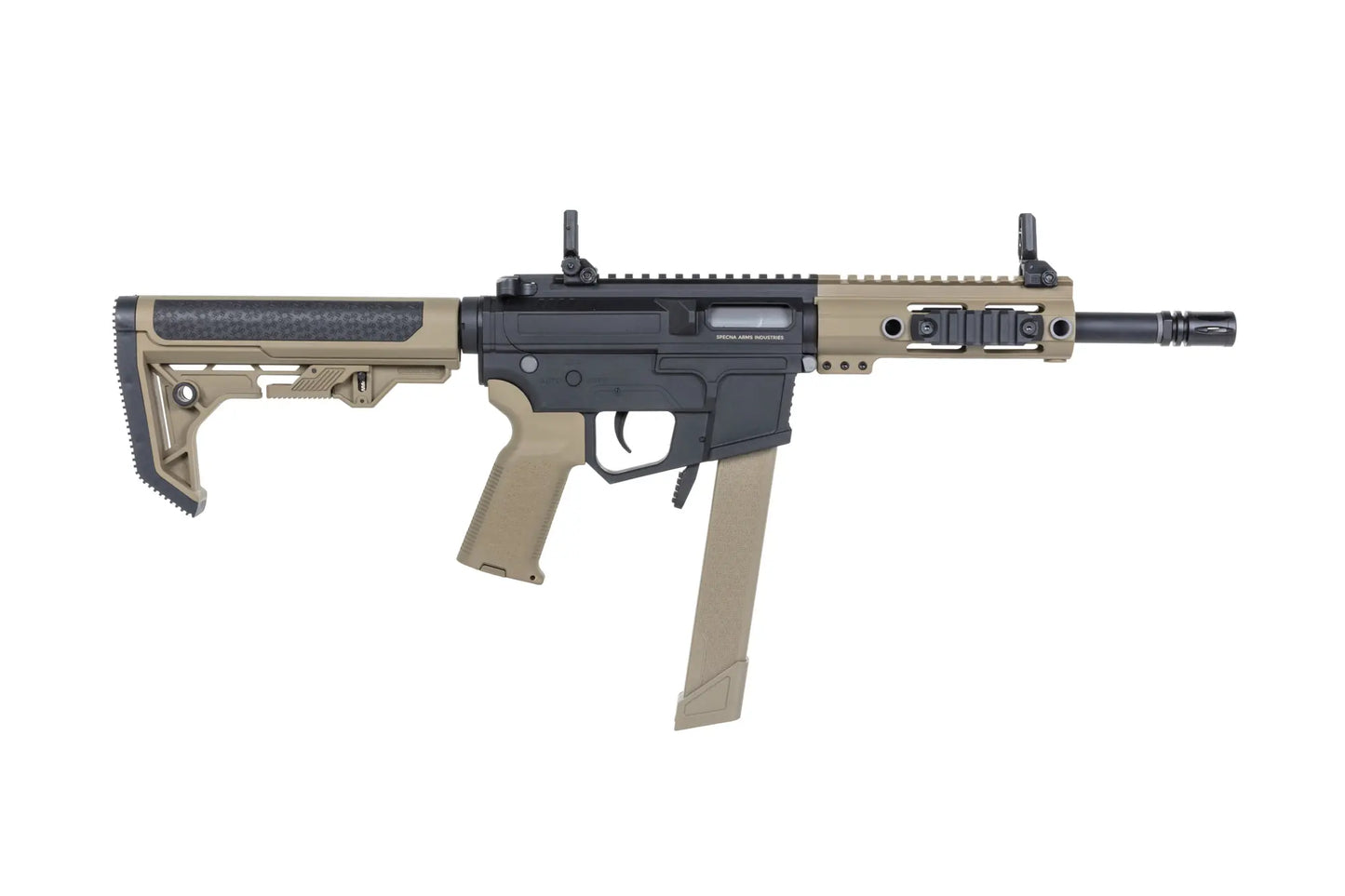 Specna Arms SA-FX01 FLEX™ Gen.2 GATE X-ASR ASG Karabiner – Halbbraun / Half-Tan (unter 0,5 Joule)