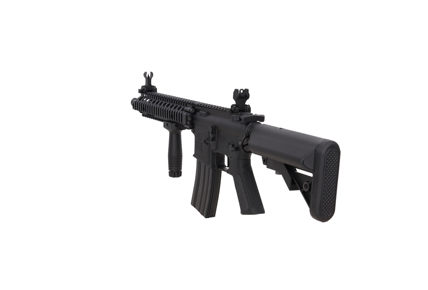 Specna Arms Colt x Daniel Defense® MK18 10.5'' SA-P19 PRIME™ BLDC™ Aster II ETU Sturmgewehr – Schwarz (unter 0,5 Joule)