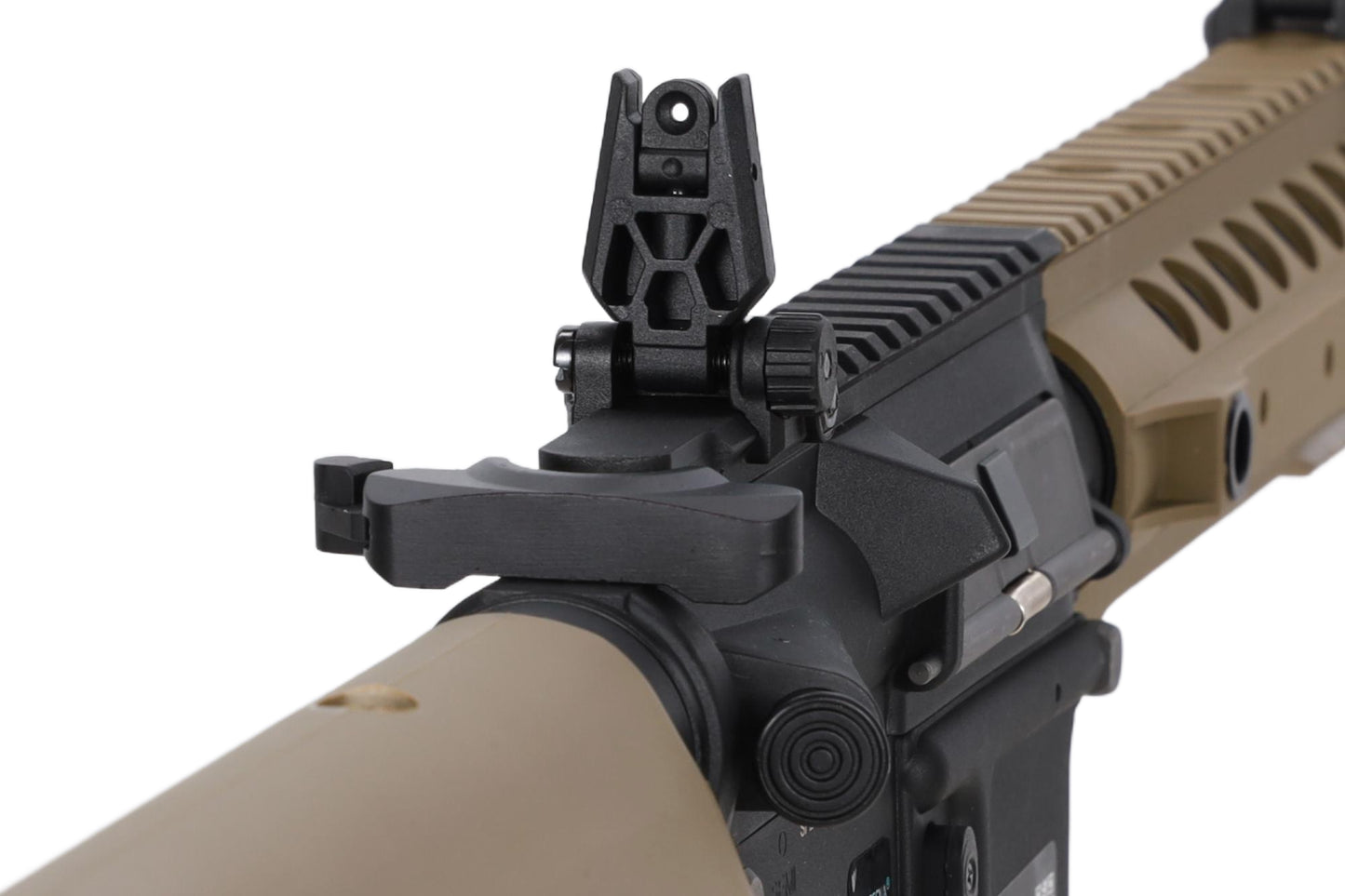 Specna Arms SA-F01 FLEX™ Gen.2 HAL ETU™ ASG Karabiner – Halbbraun / Half-Tan (unter 0,5 Joule)