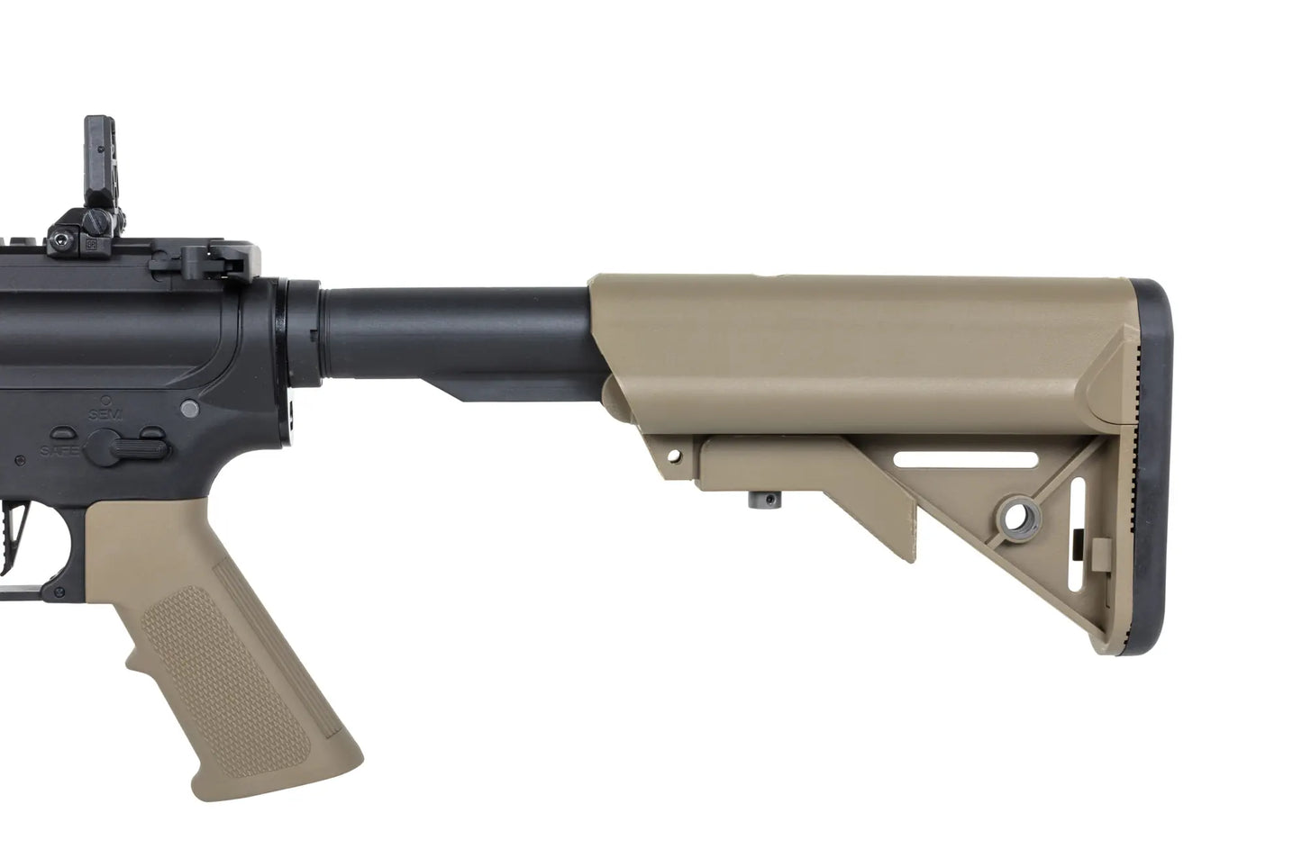 Specna Arms SA-C17 CORE™ Gen. 2 HAL™ ETU ASG Karabiner – Halbbraun / Half-Tan (unter 0,5 Joule)