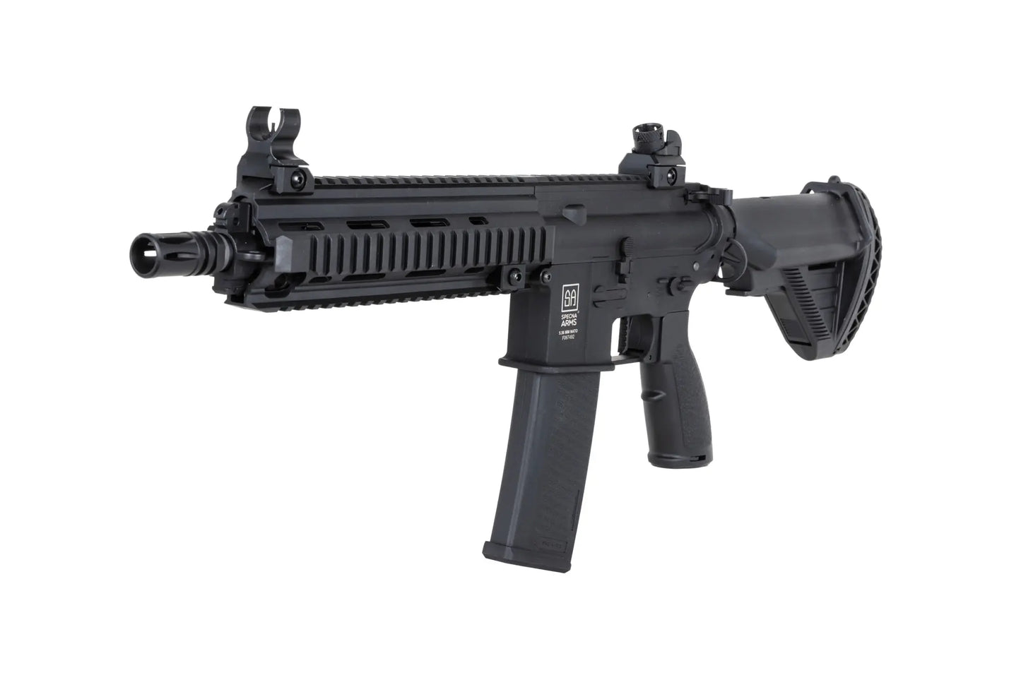 Specna Arms SA-FH06 FLEX™ Gen.2 BLDC™ HAL ETU™ ASG Karabiner – Schwarz (unter 0,5 Joule)