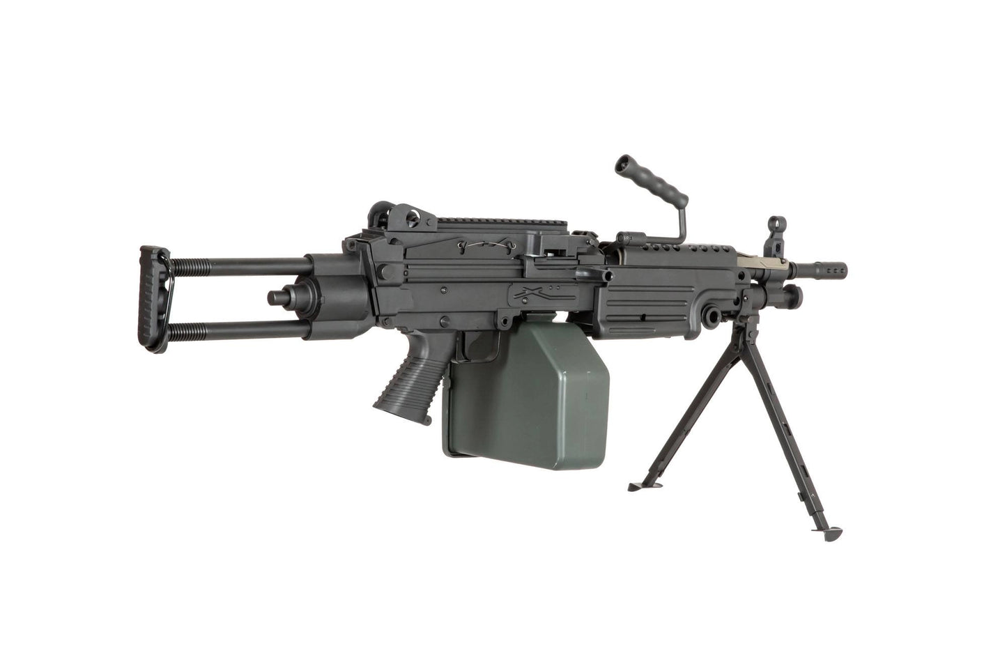 Specna Arms SA-249 PARA CORE™ Maschinengewehr AEG – Schwarz / GATE X-ASR (unter 0,5 Joule)