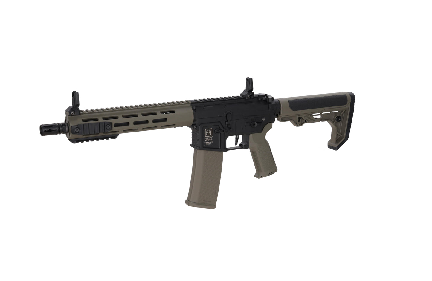 Specna Arms SA-F03 FLEX™ Gen.2 BLDC™ HAL ETU™ ASG Karabiner – Olive (unter 0,5 Joule)