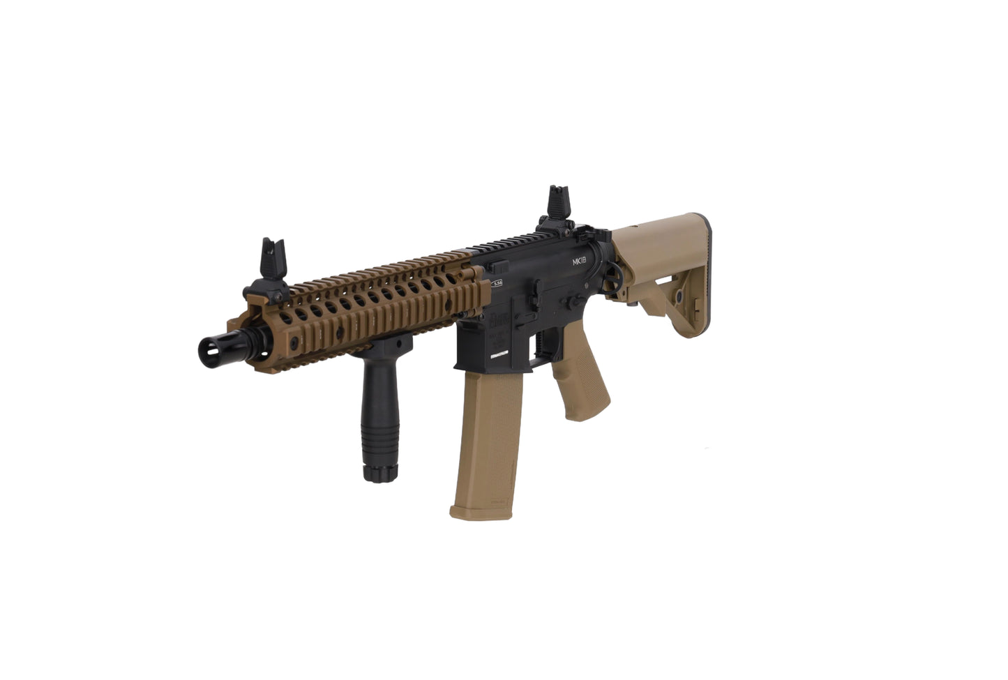 Specna Arms Daniel Defense® MK18 SA-P19 Prime™ BLDC™ Aster II ETU Karabiner – Chaos Bronze (0,5 Joule)