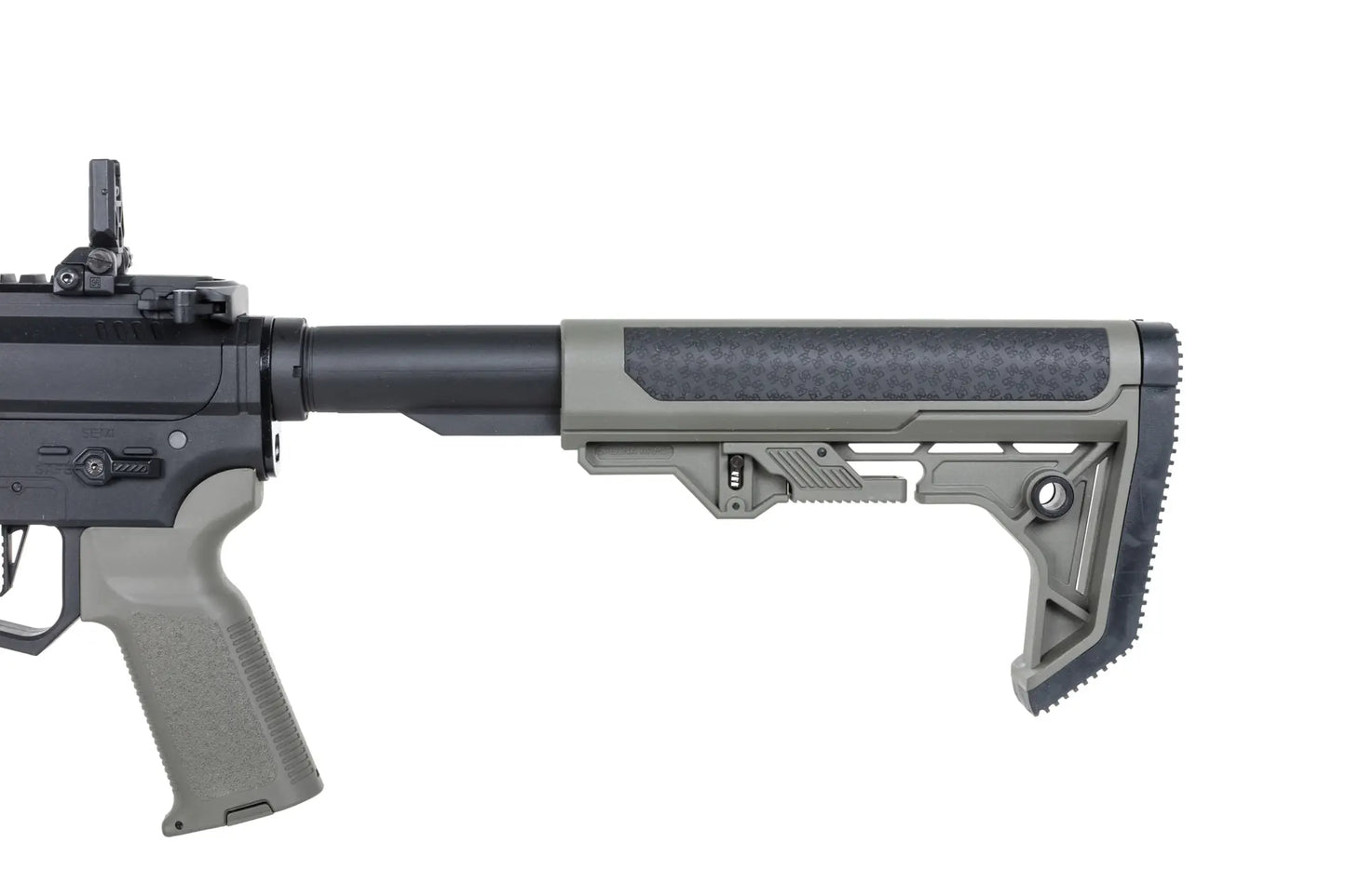 Specna Arms M4/AR15 SA-FX01 FLEX™ Gen.2 AEG-Sturmgewehr 9" – Olivgrün (unter 0,5 Joule)