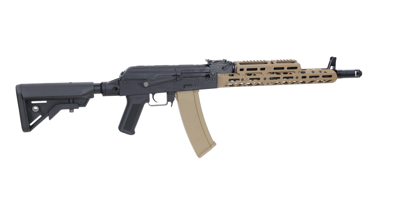 Specna Arms KPYK AK SA-PJ14 PRIME™ BLDC™ Aster II ETU Sturmgewehr – Halbbraun / Tan (0,5 Joule)