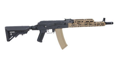 Specna Arms KPYK AK SA-PJ14 PRIME™ BLDC™ Aster II ETU Sturmgewehr – Halbbraun / Tan (0,5 Joule)