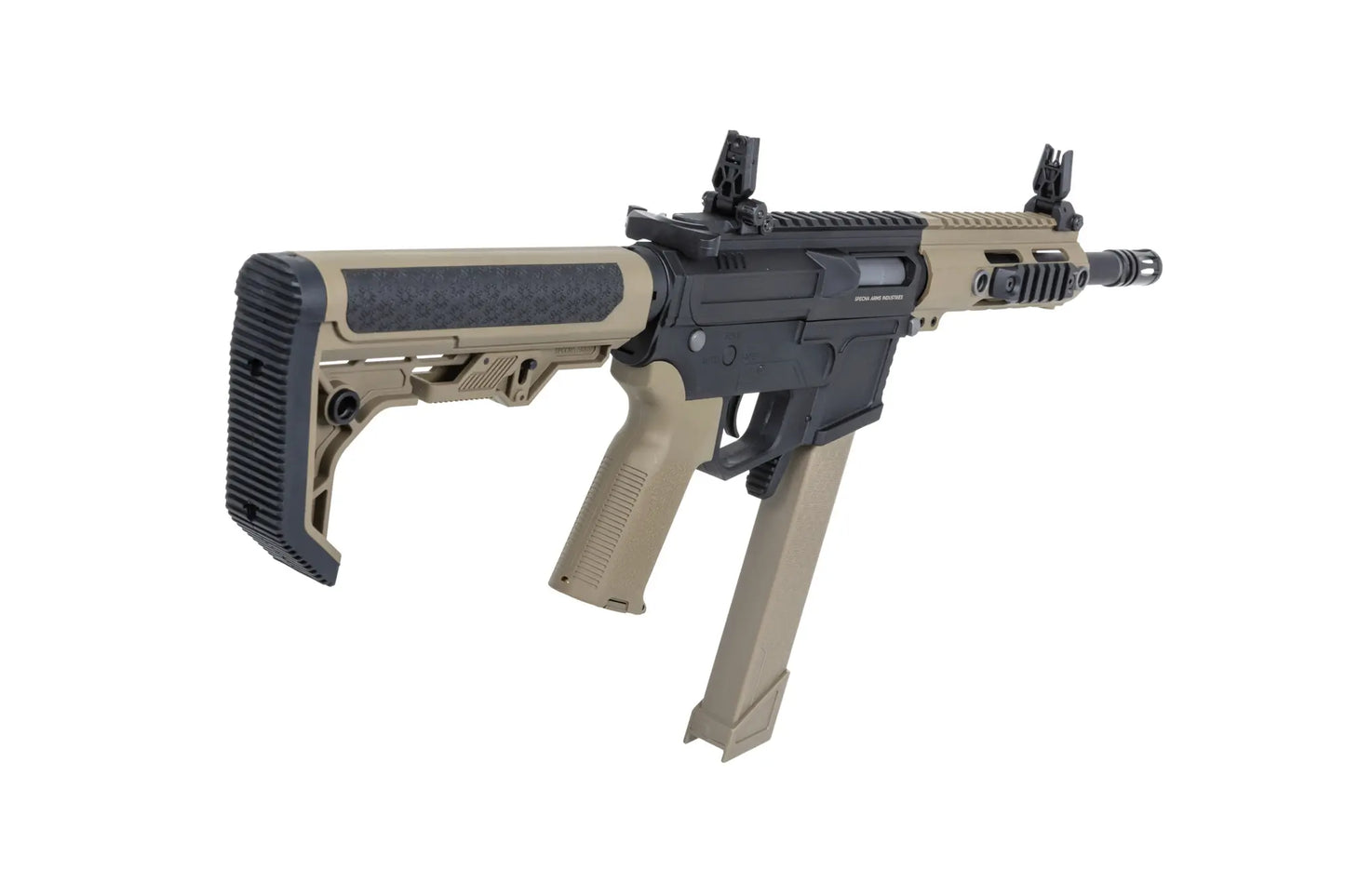 Specna Arms SA-FX01 FLEX™ Gen.2 GATE X-ASR ASG Karabiner – Halbbraun / Half-Tan (unter 0,5 Joule)