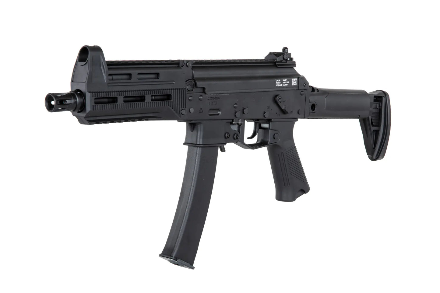 Specna Arms SA-J20 FLEX™ High Speed (30 RPS) Maschinenpistole – Schwarz (unter 0,5 Joule)