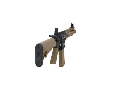 Specna Arms SA-F01 FLEX™ Gen.2 HAL ETU™ ASG Karabiner – Halbbraun / Half-Tan (unter 0,5 Joule)