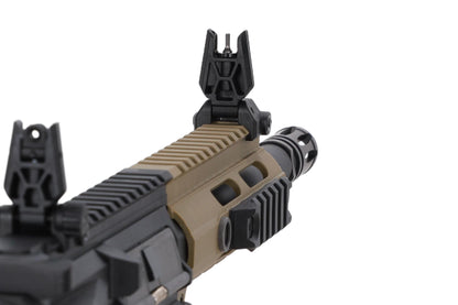 Specna Arms SA-F04 FLEX™ Gen.2 BLDC™ HAL ETU™ ASG Karabiner – Half-Tan / Halbbraun (unter 0,5 Joule)