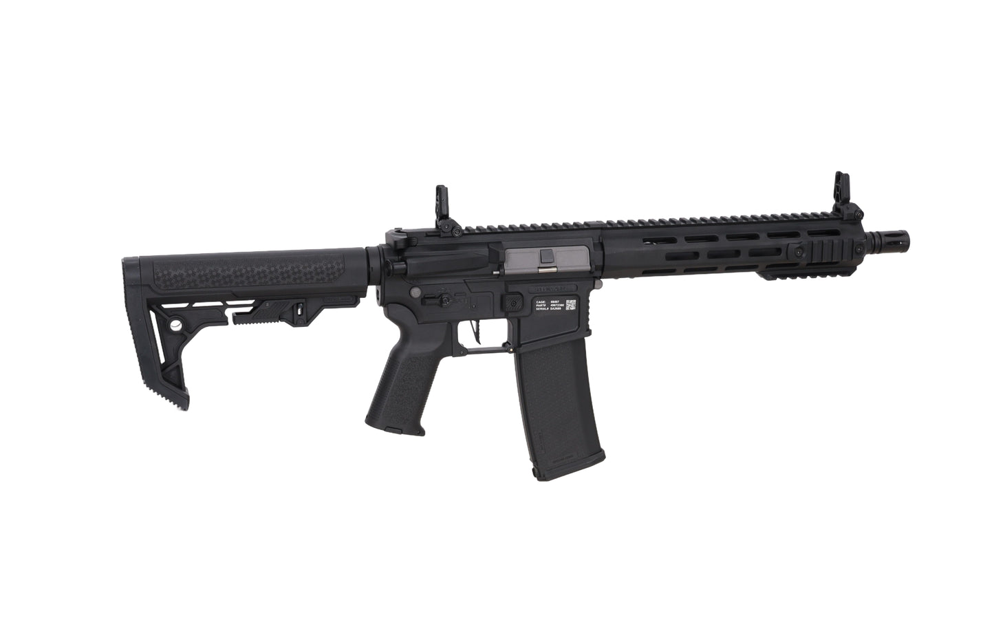 Specna Arms SA-F03 FLEX™ Gen.2 BLDC™ HAL ETU™ ASG Karabiner – Schwarz (unter 0,5 Joule)