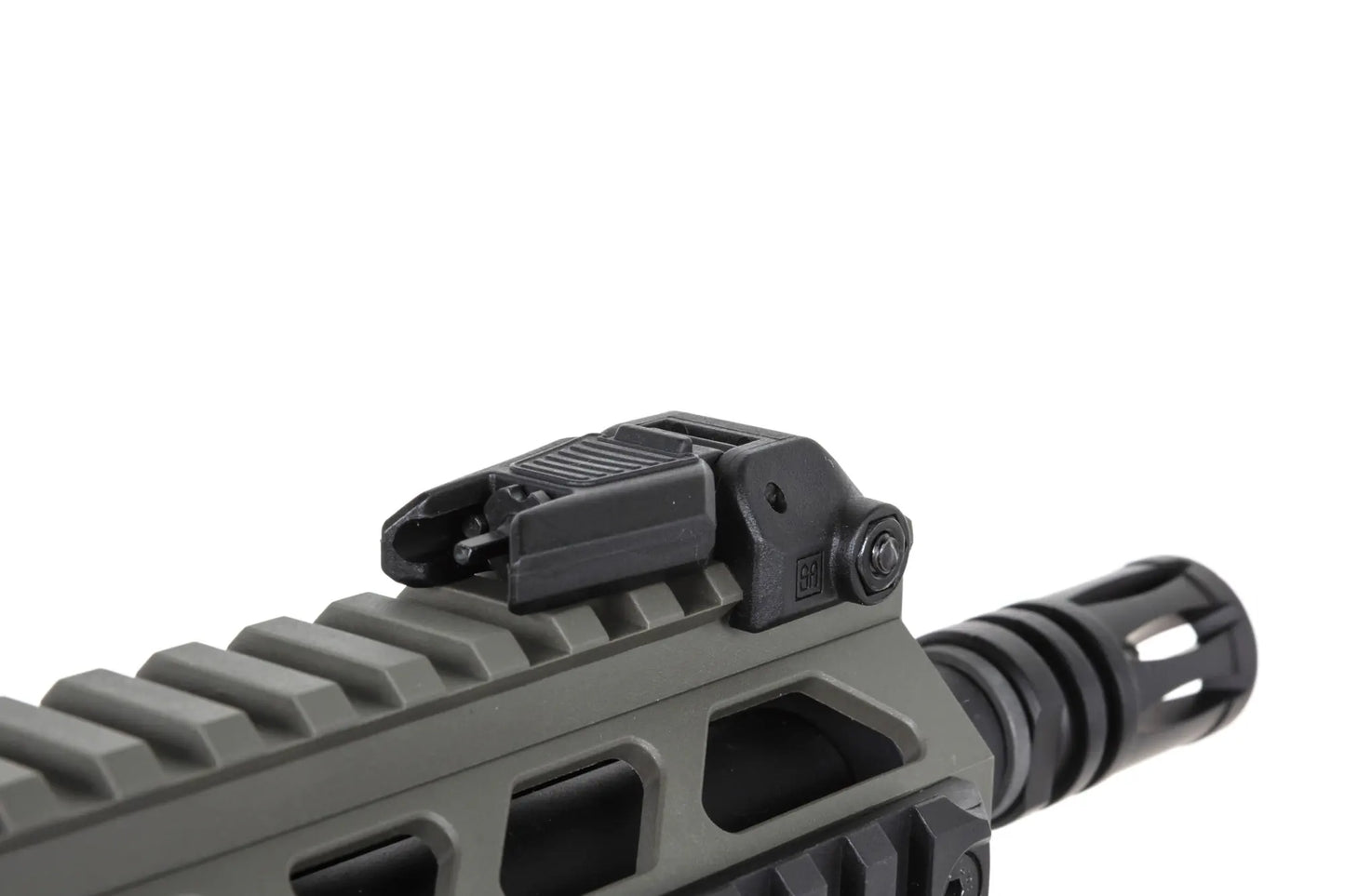 Specna Arms SA-F09 FLEX™ Gen.2 BLDC™ HAL ETU™ ASG Karabiner – Olive (unter 0,5 Joule)