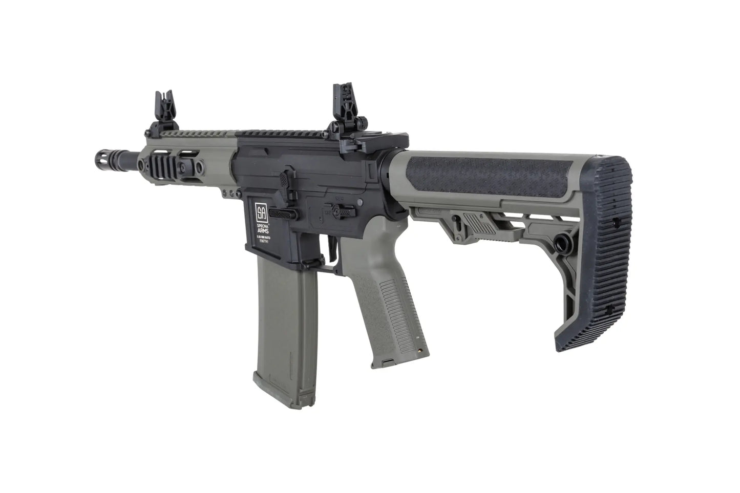 Specna Arms SA-F04-RL FLEX™ Gen.2 BLDC™ HAL ETU™ Light Ops / New Receiver ASG Karabiner – Olive (unter 0,5 Joule)