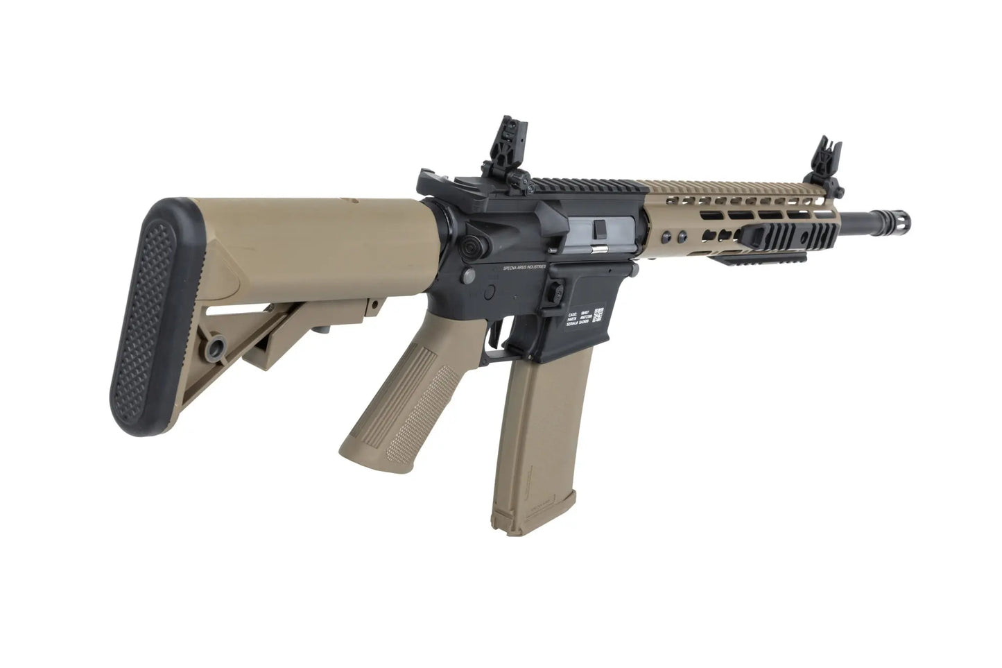 Specna Arms SA-C09 CORE™ Gen. 2 HAL™ ETU ASG Karabiner – Halbbraun / Half-Tan (unter 0,5 Joule)