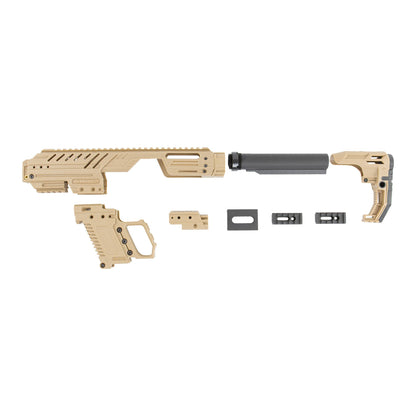 SLONG AIRSOFT conversion Kit MPG + G-KRISS XI - Brown / Black
