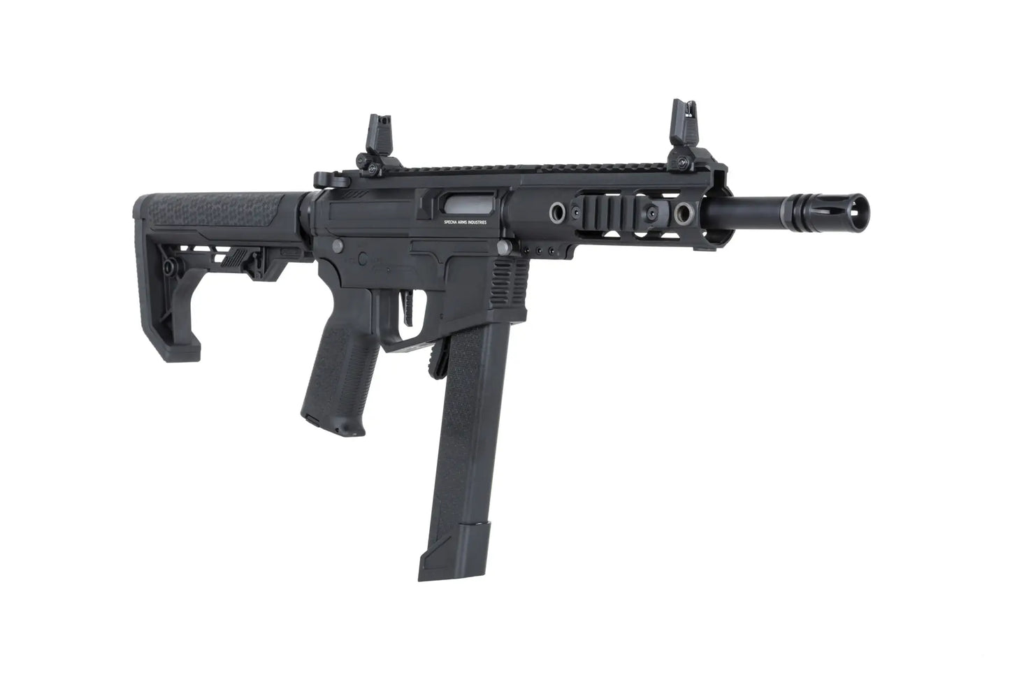 Specna Arms M4/AR15 SA-FX01 FLEX™ Gen.2 HAL ETU™ AEG-Sturmgewehr 9" – Schwarz (unter 0,5 Joule)